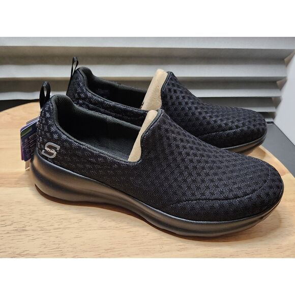 S Sport by Skechers Slip-On Shoes – Women’s Size 8.5, Black, Memory Foam - Picture 1 of 7